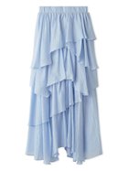 【フレイ アイディー/FRAY I.D】の2wayアシンメトリーティアードスカート 大人の最旬トレンドファッション＆コーディネート founy(ファウニー) ファッション Fashion レディースファッション Fashion for Women スカート Skirts ティアードスカート Tiered Skirts おすすめ Recommended / Our Picks アシンメトリー Asymmetrical Style ストライプ Stripe, Striped Pattern スマート Smart, Elegant ティアードスカート Tiered Skirt, Flounced Skirt フェミニン Feminine, Girly フロント Front, Front Design エレガント 上品 Elegant thumbnail STRIPE[932]|ID: prp329100004981692 ipo3291000000037323700