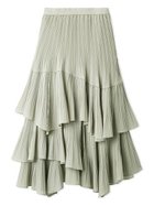 【スナイデル/SNIDEL】のボリュームティアードスカート 大人の最旬トレンドファッション＆コーディネート founy(ファウニー) ファッション Fashion レディースファッション Fashion for Women スカート Skirts ティアードスカート Tiered Skirts アシンメトリー Asymmetrical Style ウェーブ Wavy Pattern ストレート Straight, Straight Cut スマート Smart, Elegant ティアード Tiered, Tiered Style プリーツ Pleats, Pleated ロング Long, Long-Length おすすめ Recommended / Our Picks 旅行 Travel thumbnail KKI[026]|ID: prp329100004981695 ipo3291000000037323711