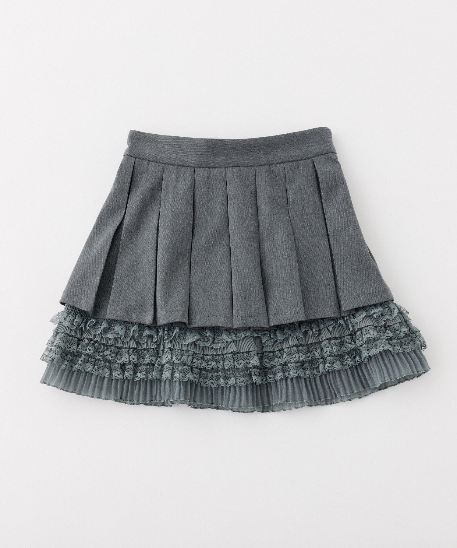 【ナイスクラップ/NICE CLAUP】の【ウォッシャブル】レイヤープリーツミニスカート インテリア・キッズ・メンズ・レディースファッション・服の通販 founy(ファウニー) 　ファッション　Fashion　レディースファッション　Fashion for Women　スカート　Skirts　ミニスカート　Mini Skirts　おすすめ　Recommended / Our Picks　ウォッシャブル　Machine Washable　カーディガン　Cardigan, Knitwear　ガーリー　Girly, Feminine Style　ショート　Short, Short Length　フェミニン　Feminine, Girly　プリーツ　Pleats, Pleated　ミュール　Mule, Backless Shoes　夏　Summer　チャコールグレー|ID: prp329100004981706 ipo3291000000037323756