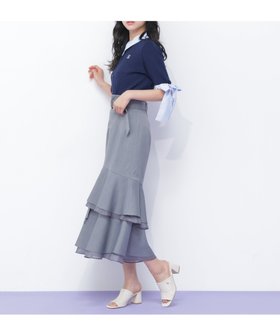 【ジルバイジルスチュアート/JILL by JILLSTUART】のシアーランダムヘムスカート 大人の最旬トレンドファッション＆コーディネート founy(ファウニー) ファッション Fashion レディースファッション Fashion for Women スカート Skirts シアー Sheer, See-Through スマート Smart, Elegant トレンド Trend, Trending Now ランダム Random, Irregular |ID:prp329100004981712