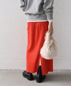 【シップス/SHIPS】のSHIPS Colors 手洗い可能・UVケア テレコ タイトスカート 大人の最旬トレンドファッション＆コーディネート founy(ファウニー) ファッション Fashion レディースファッション Fashion for Women スカート Skirts オレンジ Orange カットソー Cut and Sewn Top サンダル Sandals, Summer Shoes シンプル Simple, Minimal スニーカー Sneakers, Trainers スリット Slit, Slit Detail タイトスカート Pencil Skirt, Tight Skirt テレコ Ribbed, Rib Stitch メンズ Men's, Menswear リラックス Relax, Relaxed Fit アウトレット Outlet / Clearance エレガント 上品 Elegant ビジネス 仕事 通勤 Business / Work / Commuting thumbnail オレンジ|ID: prp329100004981722 ipo3291000000037323847