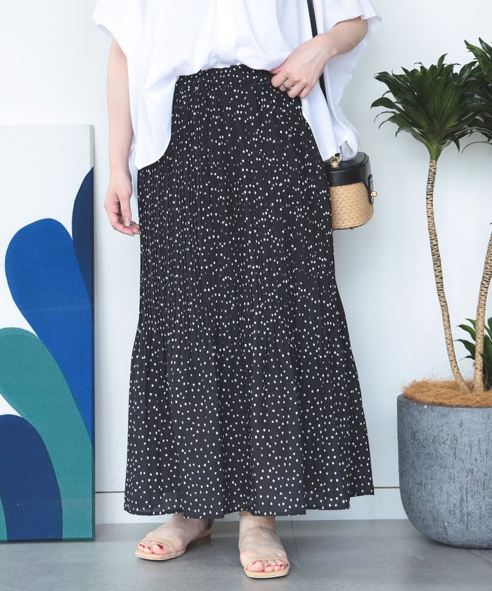 【ビームス ウイメン/BEAMS】のBEAMS HEART / 総柄 プリーツ スカート インテリア・キッズ・メンズ・レディースファッション・服の通販 founy(ファウニー) https://founy.com/ ファッション Fashion レディースファッション Fashion for Women スカート Skirts プリーツスカート / 上品フェミニンスタイル Pleated Skirts シンプル Simple, Minimal プリーツ Pleats, Pleated |ID: prp329100004981731 ipo3291000000037323880