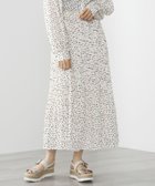 【ビームス ウイメン/BEAMS】のBEAMS HEART / 総柄 プリーツ スカート IVORY・DOT|ID: prp329100004981731 ipo3291000000037323882