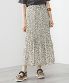 【ビームス ウイメン/BEAMS】のBEAMS HEART / 総柄 プリーツ スカート BEIGE・FLOWER|ID: prp329100004981731 ipo3291000000037323883