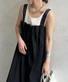 【ドゥドゥ/DouDou】の撥水タックプリーツワンピース ブラック|ID: prp329100004981757 ipo3291000000037323980