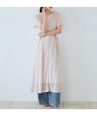 【ドゥ アルシーヴ/Doux archives】のシアーカットソーワンピース 大人の最旬トレンドファッション＆コーディネート founy(ファウニー) ファッション Fashion レディースファッション Fashion for Women ワンピース Dresses ショルダー Shoulder, Shoulder Strap シンプル Simple, Minimal デニム Denim, Jeans Material ドロップ Drop Shoulder, Dropped Style ペチコート Petticoat, Underskirt リラックス Relax, Relaxed Fit おすすめ Recommended / Our Picks 夏 Summer thumbnail PINK|ID: prp329100004981759 ipo3291000000037323987