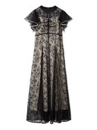 【スナイデル/SNIDEL】のチュールエンブロイダリードレス BLK[009]|ID: prp329100004981771 ipo3291000000037324028
