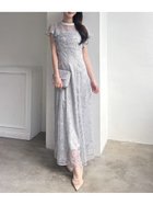 【スナイデル/SNIDEL】のチュールエンブロイダリードレス LGRY[005]|ID: prp329100004981771 ipo3291000000037360900
