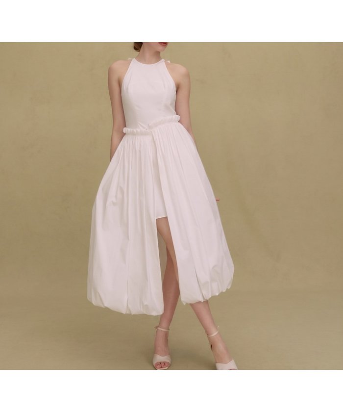 【エイミーイストワール/eimy istoire】のLYRA DRESS インテリア・キッズ・メンズ・レディースファッション・服の通販 founy(ファウニー) https://founy.com/ ファッション Fashion レディースファッション Fashion for Women ワンピース Dresses フォーマル・パーティードレス・結婚式用ドレス Elegant & Casual Dresses カーディガン Cardigan, Knitwear ガーデン Garden, Gardening ギャザー Gathered, Ruffled サンダル Sandals, Summer Shoes ショルダー Shoulder, Shoulder Strap ドレス Dress, One-Piece フリル Frill, Ruffle フレア Flare, Flared ボレロ Bolero, Short Cardigan モダン Modern, Contemporary リゾート Resort, Vacation Style ロング Long, Long-Length 再入荷 Restock / Back in Stock |ID: prp329100004981781 ipo3291000000037324064