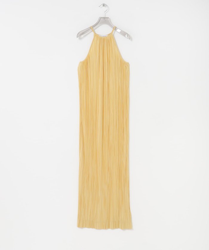 【アーバンリサーチ/URBAN RESEARCH】のESTHE PLEATED HALTER MAXI DRESS インテリア・キッズ・メンズ・レディースファッション・服の通販 founy(ファウニー) https://founy.com/ ファッション Fashion レディースファッション Fashion for Women ワンピース Dresses フォーマル・パーティードレス・結婚式用ドレス Elegant & Casual Dresses マキシ丈ワンピース・ロングドレス Maxi Dresses / Long One-Pieces カーディガン Cardigan, Knitwear サンダル Sandals, Summer Shoes スマート Smart, Elegant 定番 Standard, Basic Item プリーツ Pleats, Pleated マキシ Maxi, Full Length ロング Long, Long-Length S/S・春夏 SS, Spring/Summer, Warm Season おすすめ Recommended / Our Picks 夏 Summer 2026年 2026 2026春夏・S/S Spring/Summer 2026 SS26 |ID: prp329100004981786 ipo3291000000037324080