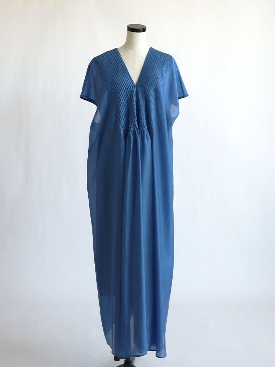【ラシュッド/LASUD】のシアーシルキーローンワンピース 大人の最旬トレンドファッション＆コーディネート founy(ファウニー) 　ファッション　Fashion　レディースファッション　Fashion for Women　ワンピース　Dresses　インナー　Innerwear　エアリー　Airy Texture　ギャザー　Gathered, Ruffled　シアー　Sheer, See-Through　スリーブ　Sleeve, Long Sleeve / Short Sleeve　フレア　Flare, Flared　フレンチ　French, French Style　リラックス　Relax, Relaxed Fit　夏　Summer　エレガント 上品　Elegant　 other-1|ID: prp329100004981791 ipo3291000000037324095