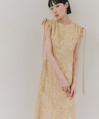【カエン/Kaene】の結婚式二次会同窓会謝恩会お呼ばれドレス イエロー|ID: prp329100004981793 ipo3291000000037324102
