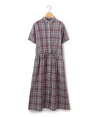 【キース/KEITH】のリネンキースチェックワンピース 大人の最旬トレンドファッション＆コーディネート founy(ファウニー) ファッション Fashion レディースファッション Fashion for Women ワンピース Dresses おすすめ Recommended / Our Picks インナー Innerwear チェック Check, Plaid, Tartan thumbnail グレー|ID: prp329100004981803 ipo3291000000037324132
