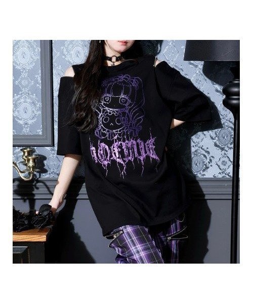 【ノエミ/NOEMIE】のロンリードールラメTシャツ 大人の最旬トレンドファッション＆コーディネート founy(ファウニー) 　ファッション　Fashion　レディースファッション　Fashion for Women　トップス・カットソー　Cut & Sew Tops　シャツ・ブラウス・オフィスカジュアル　Elegant Blouses & Button-Ups　ロングTシャツ・Tシャツ　Longline T-Shirts & Tees　おすすめ　Recommended / Our Picks　ショルダー　Shoulder, Shoulder Strap　チャーム　Charm, Pendant　ビッグ　Big, Oversized　 other-1|ID: prp329100004981808 ipo3291000000037324150