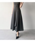 【ジュノア/JUNOAH】のmipiarl テーラーカラーラッフルワンピース 大人の最旬トレンドファッション＆コーディネート founy(ファウニー) ファッション Fashion レディースファッション Fashion for Women ワンピース Dresses thumbnail チャコール|ID: prp329100004981815 ipo3291000000037324178
