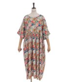 【アクシーズファム/axes femme】の花柄ギャザー切替ワンピース 大人の最旬トレンドファッション＆コーディネート founy(ファウニー) ファッション Fashion レディースファッション Fashion for Women ワンピース Dresses おすすめ Recommended / Our Picks カラフル Colorful Design カーディガン Cardigan, Knitwear ギャザー Gathered, Ruffled サンダル Sandals, Summer Shoes ショート Short, Short Length バランス Balance, Style Balance フォルム Silhouette, Form リラックス Relax, Relaxed Fit エレガント 上品 Elegant 切替 Switching, Contrast Panel thumbnail A|ID: prp329100004981820 ipo3291000000037324196
