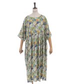 【アクシーズファム/axes femme】の花柄ギャザー切替ワンピース 大人の最旬トレンドファッション＆コーディネート founy(ファウニー) ファッション Fashion レディースファッション Fashion for Women ワンピース Dresses おすすめ Recommended / Our Picks カラフル Colorful Design カーディガン Cardigan, Knitwear ギャザー Gathered, Ruffled サンダル Sandals, Summer Shoes ショート Short, Short Length バランス Balance, Style Balance フォルム Silhouette, Form リラックス Relax, Relaxed Fit エレガント 上品 Elegant 切替 Switching, Contrast Panel thumbnail B|ID: prp329100004981820 ipo3291000000037324197