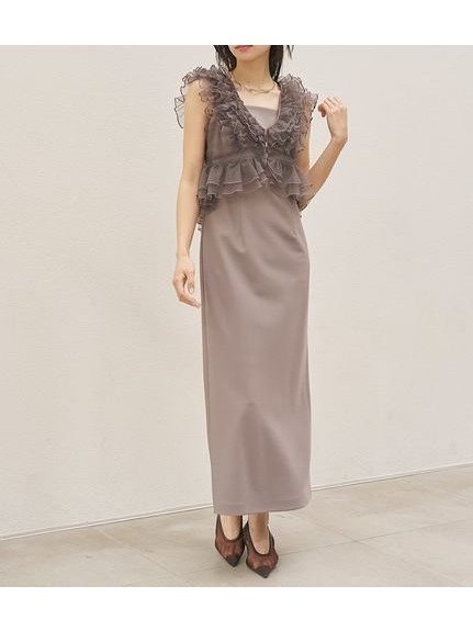 【スナイデル/SNIDEL】のチュールボレロセットキャミドレス インテリア・キッズ・メンズ・レディースファッション・服の通販 founy(ファウニー) https://founy.com/ ファッション Fashion レディースファッション Fashion for Women アウター Coat / Outerwear Collection ボレロ・ショート丈ジャケット / ドレス羽織りに Boleros & Short Jackets トップス・カットソー Cut & Sew Tops キャミソール&ノースリーブ Camisoles & Sleeveless Tops ワンピース Dresses フォーマル・パーティードレス・結婚式用ドレス Elegant & Casual Dresses おすすめ Recommended / Our Picks ウェーブ Wavy Pattern シンプル Simple, Minimal ジャケット Jacket, Outerwear ストレート Straight, Straight Cut スマート Smart, Elegant パイピング Piping, Trim Design フロント Front, Front Design エレガント 上品 Elegant 人気 Popular, Best Seller |ID: prp329100004981821 ipo3291000000037324198