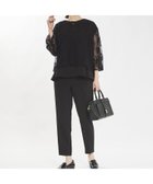 【アバハウスマヴィ/abahouse mavie】の【エニデイカセット】レースボレロ フレンチセットアップ3点セット 大人の最旬トレンドファッション＆コーディネート founy(ファウニー) ファッション Fashion レディースファッション Fashion for Women アウター Coat / Outerwear Collection ボレロ・ショート丈ジャケット / ドレス羽織りに Boleros & Short Jackets ストレッチ Stretch, Stretchy Fabric セットアップ Set-Up, Coordinated Outfit 定番 Standard, Basic Item 人気 Popular, Best Seller フォーマル Formal, Dressy フレンチ French, French Style ボレロ Bolero, Short Cardigan レース Lace, Lace Fabric おすすめ Recommended / Our Picks セレモニー Ceremony ビジネス 仕事 通勤 Business / Work / Commuting thumbnail ブラック|ID: prp329100004981827 ipo3291000000037324220