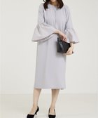 【アバハウスマヴィ/abahouse mavie】の【WEB Domani掲載】【エニデイカセット】袖フレアーワンピース 大人の最旬トレンドファッション＆コーディネート founy(ファウニー) ファッション Fashion レディースファッション Fashion for Women ワンピース Dresses エレガント 上品 Elegant カーディガン Cardigan, Knitwear シューズ Shoes, Footwear ジャケット Jacket, Outerwear ストレッチ Stretch, Stretchy Fabric 雑誌 Magazine, Fashion Magazine タフタ Taffeta, Structured Fabric 人気 Popular, Best Seller フラット Flat, Flat Shoes 楽ちん Easy Fit, Comfortable おすすめ Recommended / Our Picks セレモニー Ceremony ビジネス 仕事 通勤 Business / Work / Commuting thumbnail ブルーグレー|ID: prp329100004981833 ipo3291000000037324243