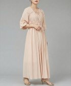 【カリテ/qualite】のウェストギャザーワンピース 大人の最旬トレンドファッション＆コーディネート founy(ファウニー) ファッション Fashion レディースファッション Fashion for Women ワンピース Dresses ギャザー Gathered, Ruffled スタイリッシュ Stylish, Fashionable エレガント 上品 Elegant 人気 Popular, Best Seller 夏 Summer thumbnail ベージュ|ID: prp329100004981835 ipo3291000000037324250