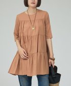 【カリテ/qualite】のティアードチュニック 大人の最旬トレンドファッション＆コーディネート founy(ファウニー) ファッション Fashion レディースファッション Fashion for Women トップス・カットソー Cut & Sew Tops おすすめ Recommended / Our Picks チュニック Tunic, Long Top デニム Denim, Jeans Material バランス Balance, Style Balance ボトム Bottoms, Lower Wear リラックス Relax, Relaxed Fit thumbnail アンバー|ID: prp329100004981864 ipo3291000000037324341