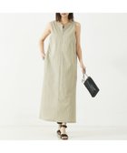 【アバハウスマヴィ/abahouse mavie】の【大人のいちまんワンピ】UネックZIP2WAYワンピース 大人の最旬トレンドファッション＆コーディネート founy(ファウニー) ファッション Fashion レディースファッション Fashion for Women ワンピース Dresses おすすめ Recommended / Our Picks カットソー Cut and Sewn Top ジップ Zip, Zipper タンク Tank Top, Sleeveless Top ポケット Pocket, Pocket Detail 夏 Summer 長袖 Long Sleeve, Full Sleeve thumbnail ベージュ|ID: prp329100004981909 ipo3291000000037324489