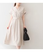 【インデックス/INDEX】のダブルポケットスキッパーワンピース【洗濯機OK/防シワ/イージーアイロン】《XS~3L/6col》 大人の最旬トレンドファッション＆コーディネート founy(ファウニー) ファッション Fashion レディースファッション Fashion for Women ワンピース Dresses 吸水 Absorbent, Quick-Dry スキッパー Skipper, Open Collar スマート Smart, Elegant フェミニン Feminine, Girly フレア Flare, Flared ポケット Pocket, Pocket Detail リラックス Relax, Relaxed Fit ビジネス 仕事 通勤 Business / Work / Commuting thumbnail グレージュ|ID: prp329100004981922 ipo3291000000037324541