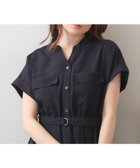 【インデックス/INDEX】のダブルポケットスキッパーワンピース【洗濯機OK/防シワ/イージーアイロン】《XS~3L/6col》 大人の最旬トレンドファッション＆コーディネート founy(ファウニー) ファッション Fashion レディースファッション Fashion for Women ワンピース Dresses 吸水 Absorbent, Quick-Dry スキッパー Skipper, Open Collar スマート Smart, Elegant フェミニン Feminine, Girly フレア Flare, Flared ポケット Pocket, Pocket Detail リラックス Relax, Relaxed Fit ビジネス 仕事 通勤 Business / Work / Commuting thumbnail ネイビー|ID: prp329100004981922 ipo3291000000037324543