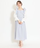 【ウィルセレクション/WILLSELECTION】の【GW SPECIAL PRICE】リボンショルダーギャザーワンピース 大人の最旬トレンドファッション＆コーディネート founy(ファウニー) ファッション Fashion レディースファッション Fashion for Women ワンピース Dresses カーディガン Cardigan, Knitwear ギャザー Gathered, Ruffled シャーリング Shirring, Ruched ショルダー Shoulder, Shoulder Strap シンプル Simple, Minimal ジャケット Jacket, Outerwear チェック Check, Plaid, Tartan フィット Fit, Slim Fit フェミニン Feminine, Girly フロント Front, Front Design リボン Ribbon, Bow リラックス Relax, Relaxed Fit ロング Long, Long-Length エレガント 上品 Elegant thumbnail サックス|ID: prp329100004981937 ipo3291000000037324603