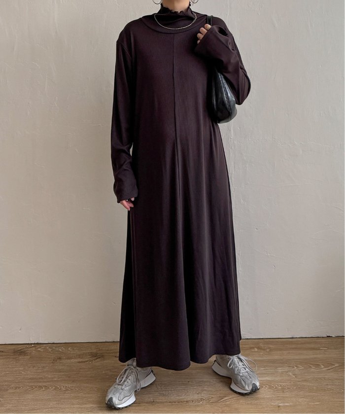 【エルビーシー/LBC】のリブカットソーワンピース インテリア・キッズ・メンズ・レディースファッション・服の通販 founy(ファウニー) https://founy.com/ ファッション Fashion レディースファッション Fashion for Women ワンピース Dresses カットソー Cut and Sewn Top スリット Slit, Slit Detail トレンド Trend, Trending Now ベスト Vest, Waistcoat ロング Long, Long-Length |ID: prp329100004981958 ipo3291000000037324686