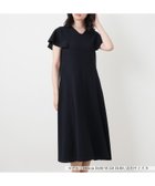【レリアン/LEILIAN】のVネックフレアワンピース 大人の最旬トレンドファッション＆コーディネート founy(ファウニー) ファッション Fashion レディースファッション Fashion for Women ワンピース Dresses ウォッシャブル Machine Washable エレガント 上品 Elegant スリーブ Sleeve, Long Sleeve / Short Sleeve フロント Front, Front Design ポケット Pocket, Pocket Detail 夏 Summer thumbnail ネイビー|ID: prp329100004981969 ipo3291000000037324719