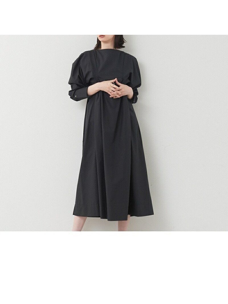 【コレックス/collex】の切替ギャザードレス インテリア・キッズ・メンズ・レディースファッション・服の通販 founy(ファウニー) 　ファッション　Fashion　レディースファッション　Fashion for Women　ワンピース　Dresses　フォーマル・パーティードレス・結婚式用ドレス　Elegant & Casual Dresses　おすすめ　Recommended / Our Picks　ギャザー　Gathered, Ruffled　ジャケット　Jacket, Outerwear　デニム　Denim, Jeans Material　ドレス　Dress, One-Piece　バランス　Balance, Style Balance　フォーマル　Formal, Dressy　ブロード　Broadcloth, Fine Cotton　切替　Switching, Contrast Panel　ブラック|ID: prp329100004981994 ipo3291000000037324794