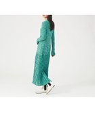 【カリテ/qualite】のリブニットワンピース 大人の最旬トレンドファッション＆コーディネート founy(ファウニー) ファッション Fashion レディースファッション Fashion for Women ワンピース Dresses ニットワンピース Knit Dresses シンプル Simple, Minimal ジャケット Jacket, Outerwear フィット Fit, Slim Fit ランダム Random, Irregular リラックス Relax, Relaxed Fit thumbnail グリーン|ID: prp329100004981997 ipo3291000000037324802