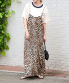 【アウトドアプロダクツ ユージュアルシングス/OUTDOOR PRODUCTS Usual Things】のレオパードキャミワンピース 大人の最旬トレンドファッション＆コーディネート founy(ファウニー) ファッション Fashion レディースファッション Fashion for Women ワンピース Dresses キャミソールワンピース Camisole Dresses おすすめ Recommended / Our Picks バランス Balance, Style Balance プリント Print, Printed Pattern thumbnail キャメル|ID: prp329100004982007 ipo3291000000037324837