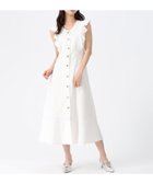 【ミッシュマッシュ/MISCH MASCH】の配色ステッチAラインワンピース MM627411 ホワイト|ID: prp329100004982013 ipo3291000000037324860