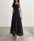 【ジュノア/JUNOAH】のCENEA 薄手ツイードレースアップラッフルキャミワンピース 大人の最旬トレンドファッション＆コーディネート founy(ファウニー) ファッション Fashion レディースファッション Fashion for Women ワンピース Dresses キャミソールワンピース Camisole Dresses ウォッシュ Washed Finish タンブラー Tumbler, Travel Mug ダメージ Distressed, Destroyed ネップ Nepp, Slub Yarn プリント Print, Printed Pattern おすすめ Recommended / Our Picks thumbnail ブラック|ID: prp329100004982018 ipo3291000000037324880