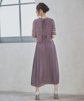 【ドレス/DRESS+】のワンピース ドレス レース プリーツ パーティードレス 結婚式 大人の最旬トレンドファッション＆コーディネート founy(ファウニー) ファッション Fashion レディースファッション Fashion for Women ワンピース Dresses フォーマル・パーティードレス・結婚式用ドレス Elegant & Casual Dresses インナー Innerwear エレガント 上品 Elegant オケージョン Occasion Wear シェイプ Shape, Slim Fit シンプル Simple, Minimal スリーブ Sleeve, Long Sleeve / Short Sleeve ドッキング Docking, Mixed Material ドレス Dress, One-Piece パープル Purple, Violet フェミニン Feminine, Girly フォーマル Formal, Dressy プリーツ Pleats, Pleated リボン Ribbon, Bow レース Lace, Lace Fabric セレモニー Ceremony 入学式 Entrance Ceremony 卒業式 Graduation Ceremony 結婚式 Wedding 披露宴 Wedding Reception 二次会 After Party |ID:prp329100004982026