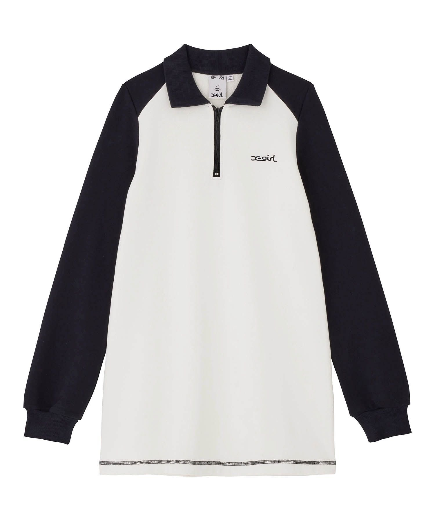【エックスガール/X-girl】のRAGLAN SWEAT DRESS 大人の最旬トレンドファッション＆コーディネート founy(ファウニー) 　ファッション　Fashion　レディースファッション　Fashion for Women　トップス・カットソー　Cut & Sew Tops　レディースパーカー・カジュアルフーディー　Casual Hoodies & Sweatshirts　スウェット・クルーネックトップス　Sweatshirts & Crewnecks / Relaxed Fit Sweat Tops　ワンピース　Dresses　フォーマル・パーティードレス・結婚式用ドレス　Elegant & Casual Dresses　秋　Autumn　シェイプ　Shape, Slim Fit　ショート　Short, Short Length　スウェット / スエット　Sweatshirt, Sweatwear　ロング　Long, Long-Length　ワンポイント　One Point, Statement Accent　A/W・秋冬　Autumn/Winter　 other-1|ID: prp329100004982042 ipo3291000000037324974