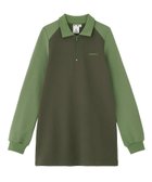 【エックスガール/X-girl】のRAGLAN SWEAT DRESS OLIVE|ID: prp329100004982042 ipo3291000000037361657