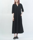 【ブルーコムブルー/BLEU COMME BLEU】のププラ ヤギポリスムース シャツ襟 5分袖 ワンピース 大人の最旬トレンドファッション＆コーディネート founy(ファウニー) ファッション Fashion レディースファッション Fashion for Women ワンピース Dresses ショルダー Shoulder, Shoulder Strap とろみ Fluid, Flowy Fabric ドレープ Drape, Draping Fabric ドロップ Drop Shoulder, Dropped Style なめらか Smooth, Silky Texture バランス Balance, Style Balance リラックス Relax, Relaxed Fit 旅行 Travel エレガント 上品 Elegant thumbnail 05|ID: prp329100004982053 ipo3291000000037325008