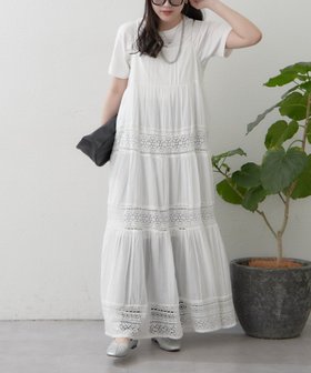 【アンドフォーエバー/RMAF】のレース切替キャミワンピース 大人の最旬トレンドファッション＆コーディネート founy(ファウニー) ファッション Fashion レディースファッション Fashion for Women ワンピース Dresses キャミソールワンピース Camisole Dresses インナー Innerwear 春 Spring キャミワンピース Cami Dress, Slip Dress コンパクト Compact, Small Size 切替 Switching, Contrast Panel スマート Smart, Elegant ダウン Down, Puffer レース Lace, Lace Fabric ロング Long, Long-Length S/S・春夏 SS, Spring/Summer, Warm Season 再入荷 Restock / Back in Stock おすすめ Recommended / Our Picks 夏 Summer |ID:prp329100004982061
