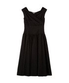 【プロポーション ボディドレッシング/PROPORTION BODY DRESSING】のL チュールレイヤードレディーワンピース 大人の最旬トレンドファッション＆コーディネート founy(ファウニー) ファッション Fashion レディースファッション Fashion for Women ワンピース Dresses タフタ Taffeta, Structured Fabric チュール Tulip, Tulip Motif デコルテ Décolleté, Neckline ドット Polka Dot, Dot Pattern フェミニン Feminine, Girly エレガント 上品 Elegant thumbnail ブラック|ID: prp329100004982069 ipo3291000000037325060