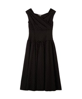 【プロポーション ボディドレッシング/PROPORTION BODY DRESSING】のL チュールレイヤードレディーワンピース 大人の最旬トレンドファッション＆コーディネート founy(ファウニー) ファッション Fashion レディースファッション Fashion for Women ワンピース Dresses タフタ Taffeta, Structured Fabric チュール Tulip, Tulip Motif デコルテ Décolleté, Neckline ドット Polka Dot, Dot Pattern フェミニン Feminine, Girly エレガント 上品 Elegant |ID:prp329100004982069