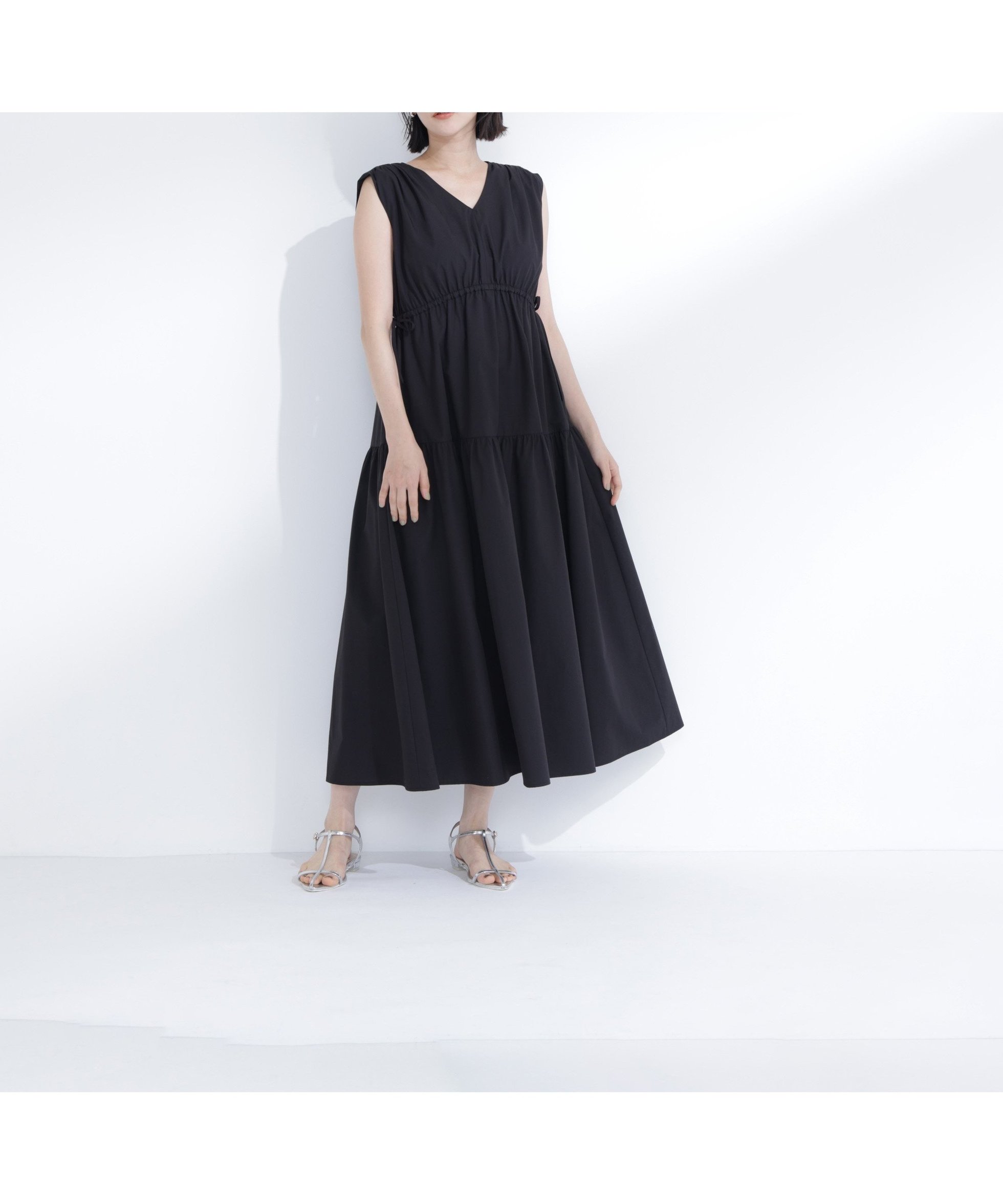 【ナチュラル ビューティー ベーシック/NATURAL BEAUTY BASIC】のサイドリボンタフタワンピース 大人の最旬トレンドファッション＆コーディネート founy(ファウニー) 　ファッション　Fashion　レディースファッション　Fashion for Women　ワンピース　Dresses　タフタ　Taffeta, Structured Fabric　フィット　Fit, Slim Fit　リボン　Ribbon, Bow　 other-1|ID: prp329100004982072 ipo3291000000037325069