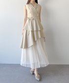 【ジュノア/JUNOAH】のmipiarl チュールプリーツトレンチワンピース 大人の最旬トレンドファッション＆コーディネート founy(ファウニー) ファッション Fashion レディースファッション Fashion for Women ワンピース Dresses ウォッシュ Washed Finish タンブラー Tumbler, Travel Mug ダメージ Distressed, Destroyed ネップ Nepp, Slub Yarn プリント Print, Printed Pattern おすすめ Recommended / Our Picks thumbnail アイボリー|ID: prp329100004982097 ipo3291000000037325175