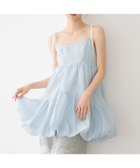 【ヘザー/Heather】のジャガードバルーンリボンミニワンピース ブルー|ID: prp329100004982098 ipo3291000000037325177