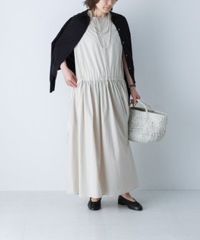 【かぐれ/kagure / URBAN RESEARCH】のタイプライターギャザーワンピース 大人の最旬トレンドファッション＆コーディネート founy(ファウニー) ファッション Fashion レディースファッション Fashion for Women ワンピース Dresses インナー Innerwear カーディガン Cardigan, Knitwear ギャザー Gathered, Ruffled ジャケット Jacket, Outerwear ストール Stole, Wrap タイプライター Typewriter Fabric, Crisp Cotton ノースリーブ Sleeveless, No-Sleeve ポケット Pocket, Pocket Detail ロング Long, Long-Length S/S・春夏 SS, Spring/Summer, Warm Season おすすめ Recommended / Our Picks 夏 Summer エレガント 上品 Elegant 2026年 2026 2026春夏・S/S Spring/Summer 2026 SS26 |ID:prp329100004982101