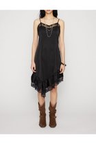 【ラグア ジェム/LAGUA GEM】のSATIN LACE CAMI ワンピース BLK|ID: prp329100004982107 ipo3291000000037325215