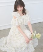 【マジェスティック レゴン/MAJESTIC LEGON】のバックレースアップマルチwayワンピ 大人の最旬トレンドファッション＆コーディネート founy(ファウニー) ファッション Fashion レディースファッション Fashion for Women ワンピース Dresses カーディガン Cardigan, Knitwear サンダル Sandals, Summer Shoes シューズ Shoes, Footwear ショート Short, Short Length ジャケット Jacket, Outerwear ダウン Down, Puffer チェーン Chain, Chain Strap ノースリーブ Sleeveless, No-Sleeve バランス Balance, Style Balance バレエ Ballet, Ballet Style パール Pearl, Pearl Accent フィット Fit, Slim Fit フェミニン Feminine, Girly フリル Frill, Ruffle フロント Front, Front Design レース Lace, Lace Fabric ロマンティック Romantic, Feminine Style 再入荷 Restock / Back in Stock thumbnail アイボリー柄|ID: prp329100004982133 ipo3291000000037325308